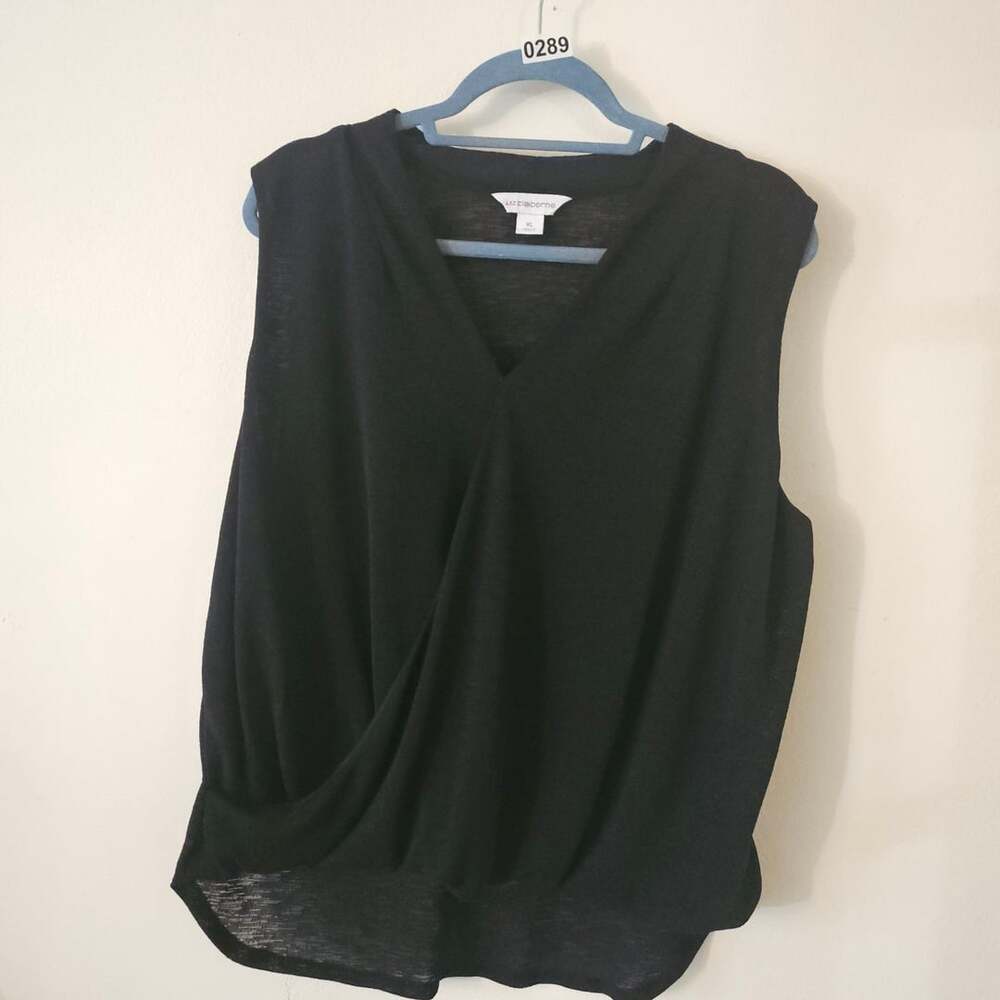 Black Cross Over Tank 289